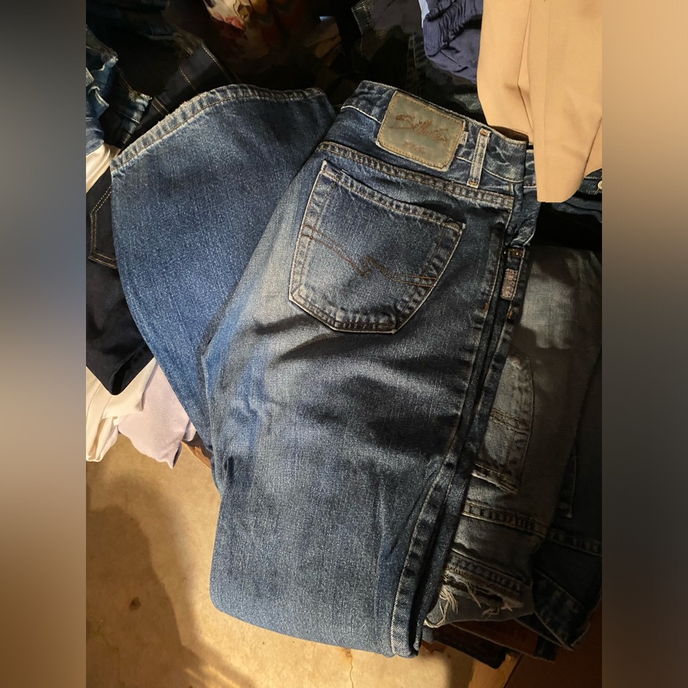 30/33 silver jeans